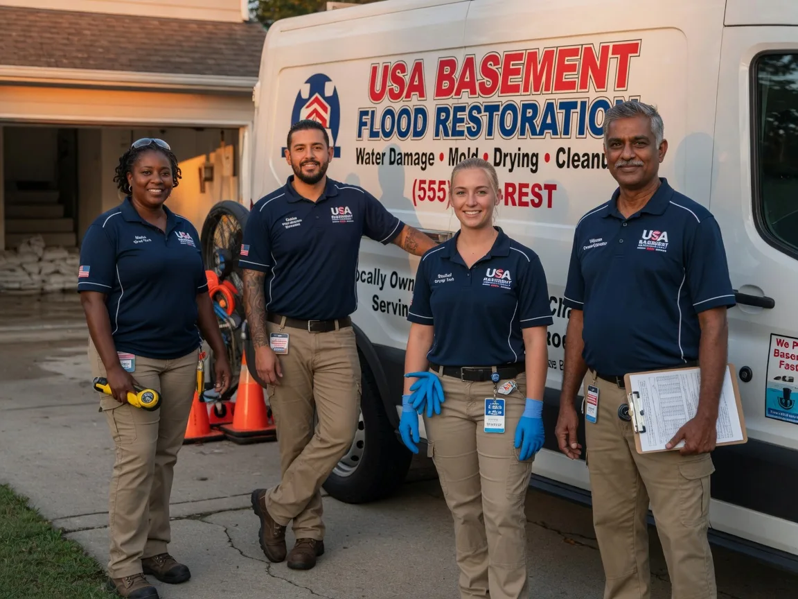 Basement Flood Cleanup company in Leesburg, OH